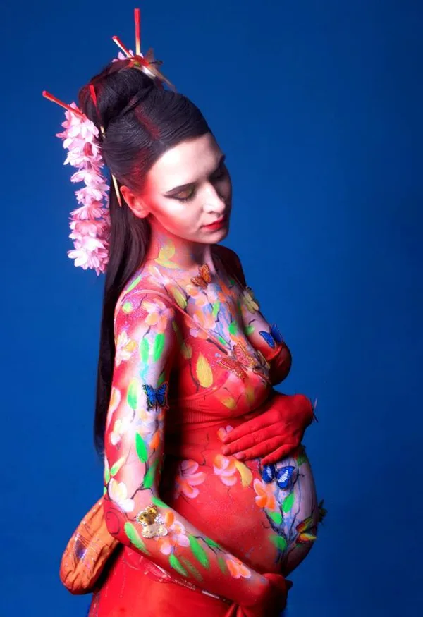 Nėščiųjų Body Art